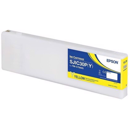 Epson Yellow cartridge for Epson ColorWorks C7500G - Glossy