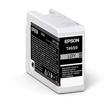 Epson Light Gray 25 ml rašalo kasetė T46S9 - Epson SureColor P700