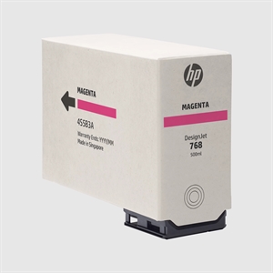 HP 768 Magenta 500 ml DesignJet rašalo kasetė
