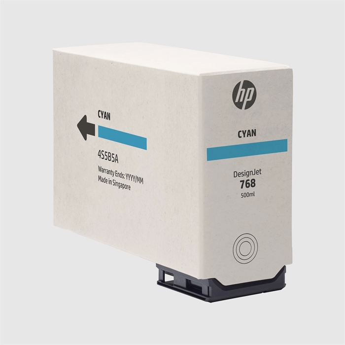 HP 768 žydra 500 ml DesignJet rašalo kasetė