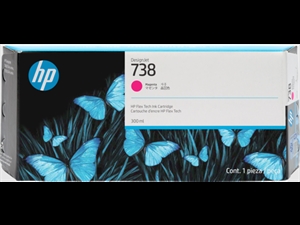 HP 738 300 ml Magenta DesignJet rašalo kasetė