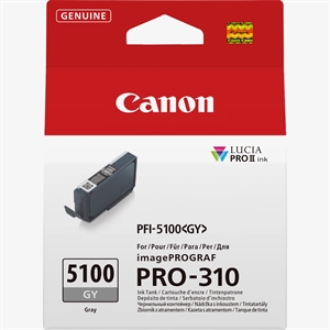 Canon Grey PFI-5100GY - 14.4 ml rašalo kasetė