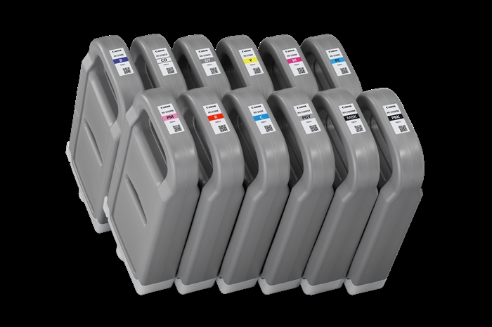 Pilnas rašalo kasetės komplektas Canon Pro-2600, 4600 ir 6600 - 700 ml