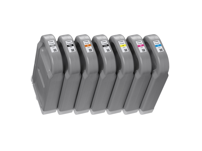 Pilnų rašalo kasečių rinkinys Canon GP-2600S, 4600S ir 6600S - 700 ml