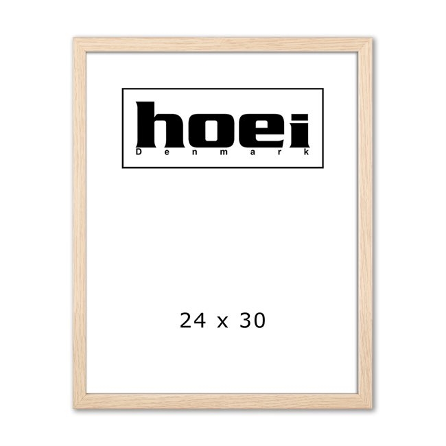 Oak frame for photos and posters 24 x 30 cm