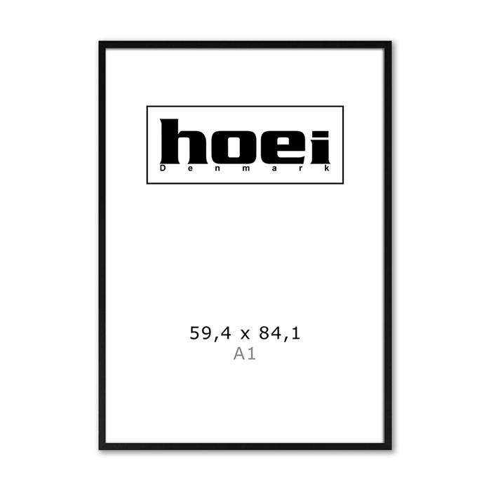 Blackwood frame for photos and posters 59.4 x 84.1 cm (A1)