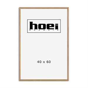 Massive oak frame for photo and posters 40 x 60 cm