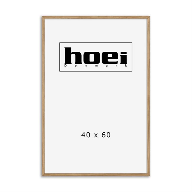 Massive oak frame for photo and posters 40 x 60 cm
