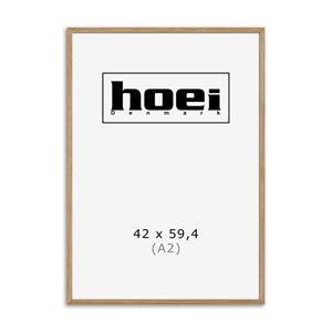 Massive oak frame for photo and posters 42 x 59.4 cm (A2)