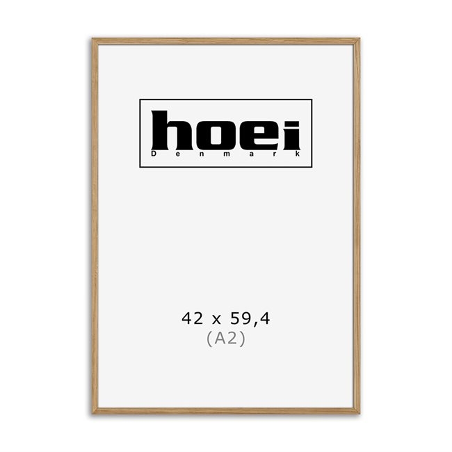 Massive oak frame for photo and posters 42 x 59.4 cm (A2)