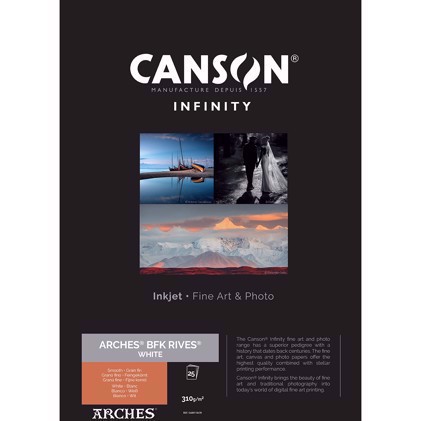 Canson BFK Rives (White) 310 - A4, 25 lapų