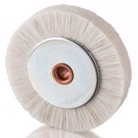 White brush wheel for paper on Komori and Roland - 60 mm