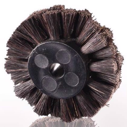 Black brush wheel for cardboard at Komori and Roland