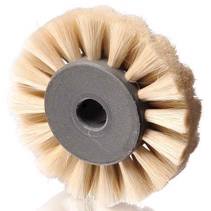 White brush wheel for Shinohara - For paper, 45 mm