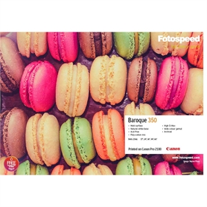 Fotospeed Baroque (Matt) 350 g/m² - 17" x 15 metro