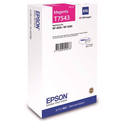 Epson WorkForce ink cartridge XXL Magenta - T7543