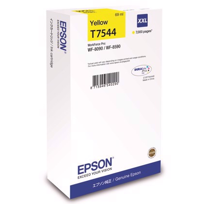 Epson WorkForce ink cartridge XXL Yellow - T7544