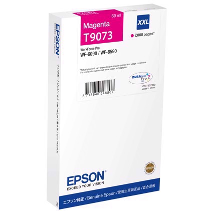 Espon WorkForce Magenta ink cartridge XXL - Epson T9073