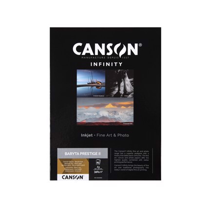 Canson Baryta Prestige II 340 g/m² - A3+, 25 lapų (FSC)