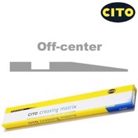 Off-center Creasing Matrix, 40/2-3 leather color