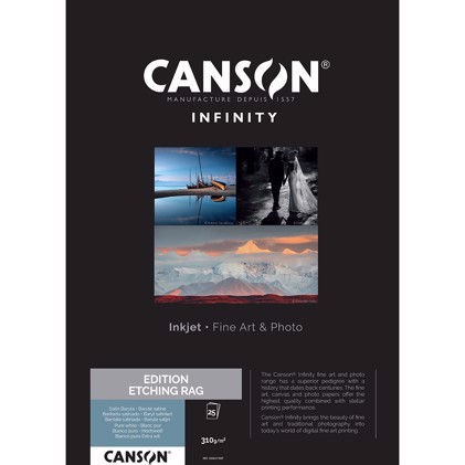 Canson Edition Etching Rag II 310 g/m² - A3 25 lapų