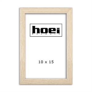 Oak wood frame for photos and posters 10 x 15 cm