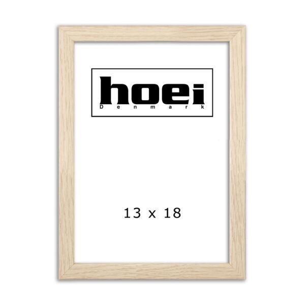 Oak frame for photos and posters 13 x 18 cm