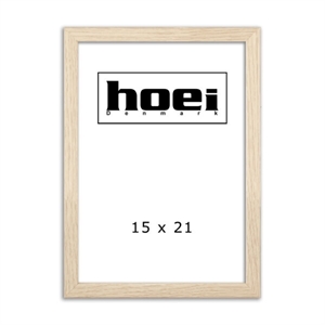 Oak frame for photos and posters 15 x 21 cm ( A5 )