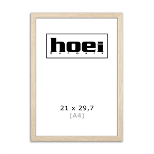 Oak frame for photos and posters 21 x 29.7 cm (A4)
