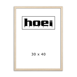 Oak wood frame for photos and posters 30 x 40 cm