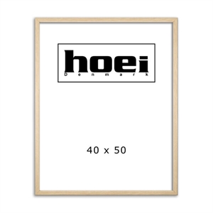 Oak wood frame for photos and posters 40 x 50 cm