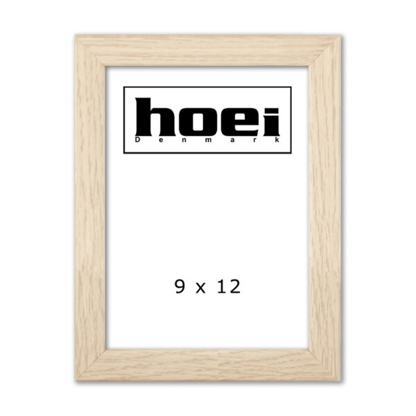 Oak frame for photos and posters 9 x 12 cm