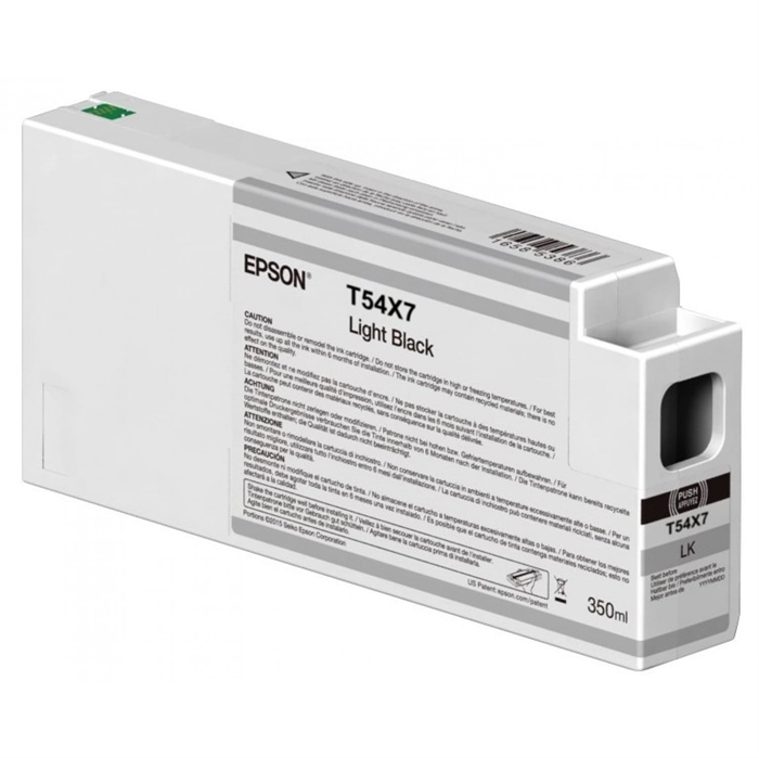 Epson Light Black T54X7 - 350 ml rašalo kasetė