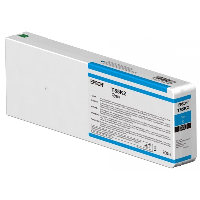 Epson Cyan T55K2 - 700 ml rašalo kasetė