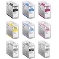 Pilnas rašalo kasečių rinkinys Epson SureColor P800