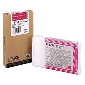 Epson Vivid Magenta T6033 - 220 ml rašalo kasetė