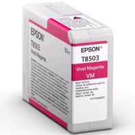 Epson Vivid Magenta 80 ml rašalo kasetė T8503 - Epson SureColor P800