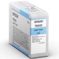 Epson Light Cyan 80 ml rašalo kasetė T8505 - Epson SureColor P800
