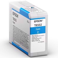 Epson Cyan 80 ml rašalo kasetė T8502 - Epson SureColor P800