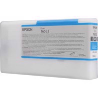 Epson Cyan T6532 - 200 ml rašalo kasetė
