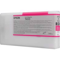 Epson Vivid Magenta T6533 - 200 ml rašalo kasetė