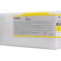 Epson Yellow T6534 - 200 ml rašalo kasetė