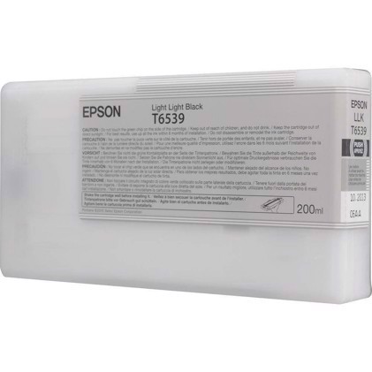 Epson Light Light Black T6539 - 200 ml rašalo kasetė