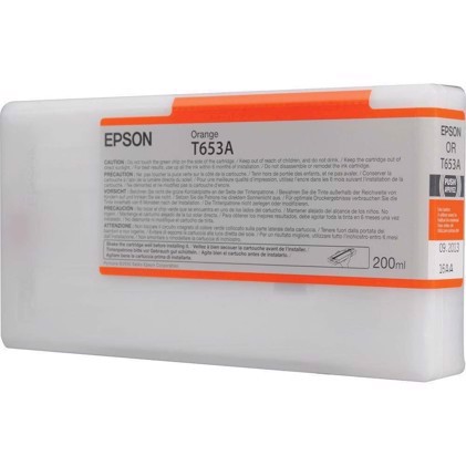 Epson Orange T653A - 200 ml rašalo kasetė