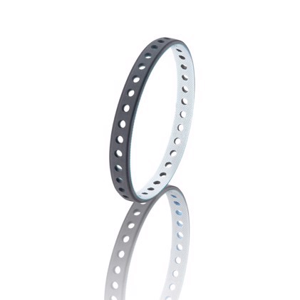 Heidelberg grey Slow Down Belt - 245 x 10 mm , Raised 7 mm - SM102, XL 75, XL 105, XL 145, XL 162