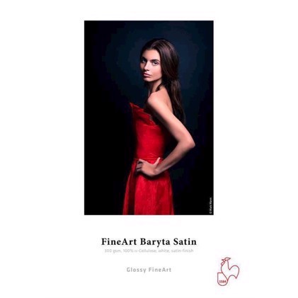 Hahnemühle FineArt Baryta Satin 300 g/m² - A4, 25 lapų