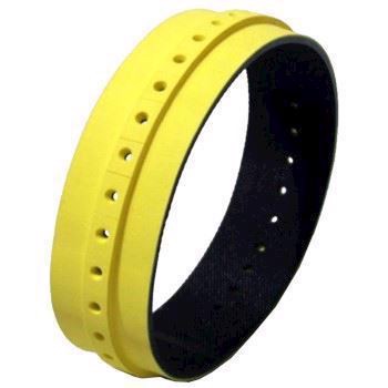 Heidelberg yellow Slow Down Belt - 229 x 20 mm, Raised, 5 mm wide