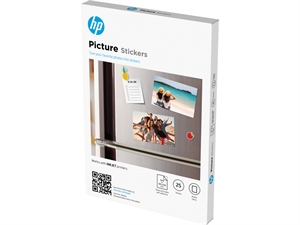 HP Picture Stickers, 10 x 15 cm (10 x 15), 25 sheets