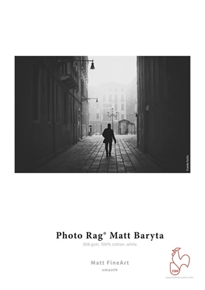 Hahnemühle Photo Rag Matt Baryta 308 g/m² - 17" x 12 metro