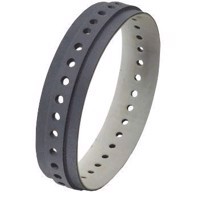 Heidelberg grey Slow Down Belt - 247 x 20 mm - 9 mm raised